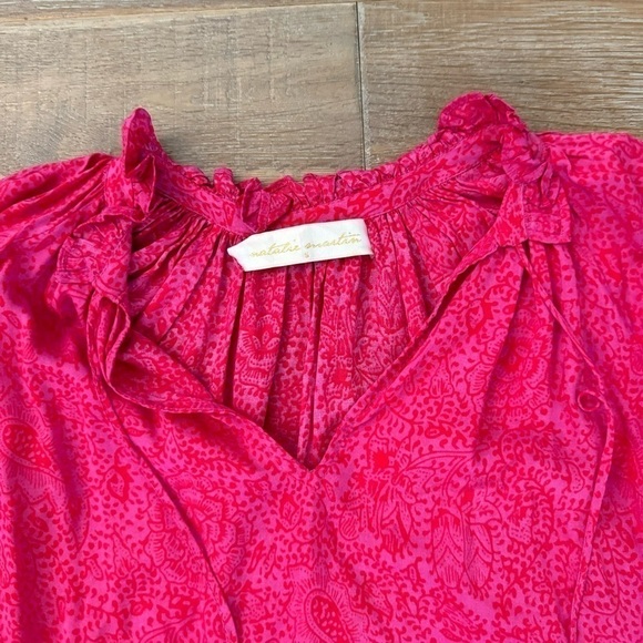 Natalie Martin Patterned Long Sleeve Top - Picture 3 of 6